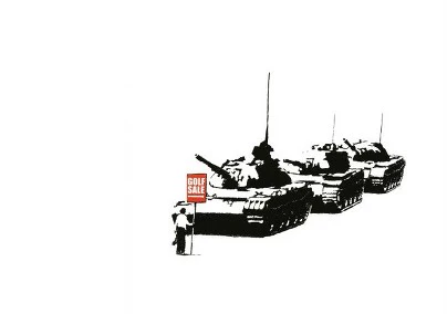Golf Sale – Banksy
